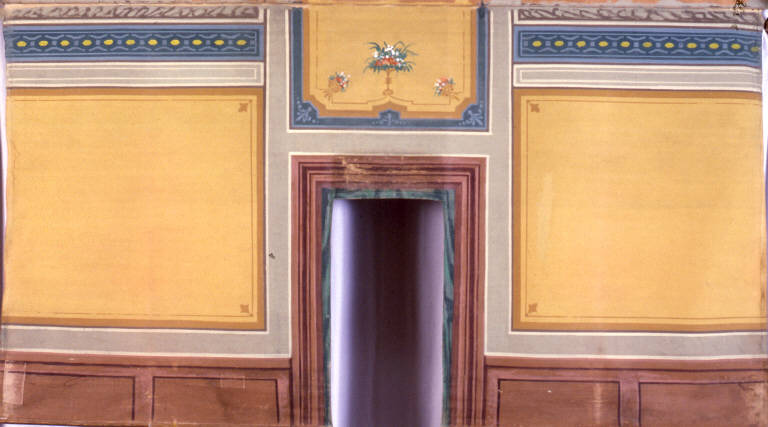 Interno (fondale) - ambito emiliano (fine sec. XIX)