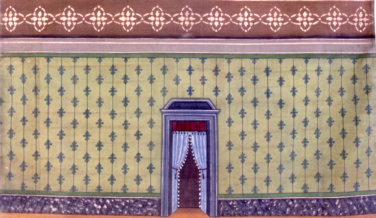 Interno (fondale) - ambito emiliano (fine sec. XIX)