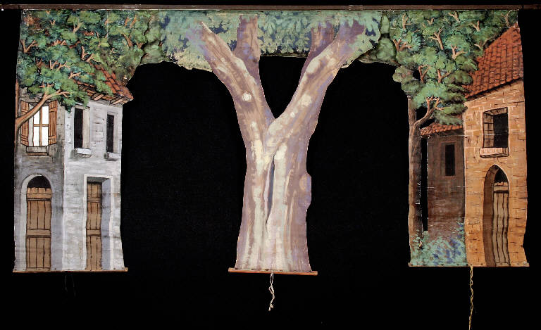 Paesaggio (principale) - ambito emiliano (fine sec. XIX)