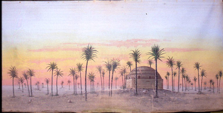 fondale - ambito emiliano (fine sec. XIX)