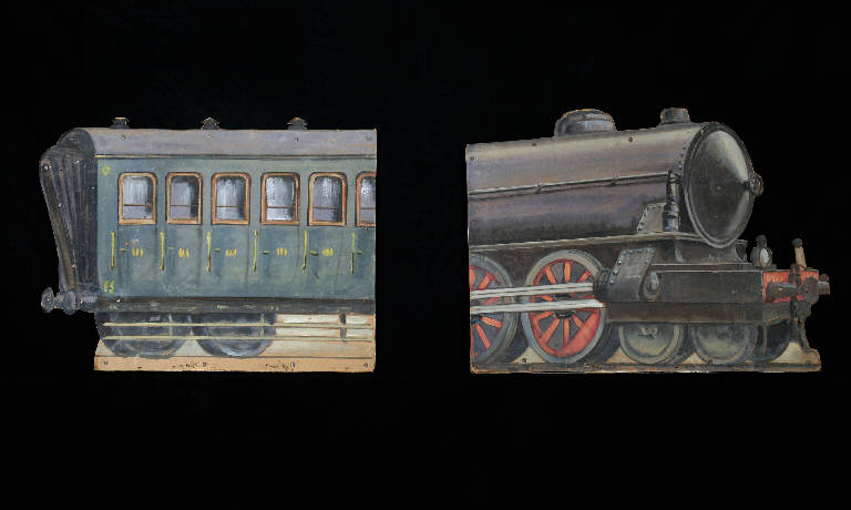 Locomotiva (spezzato) - ambito emiliano (fine sec. XIX)