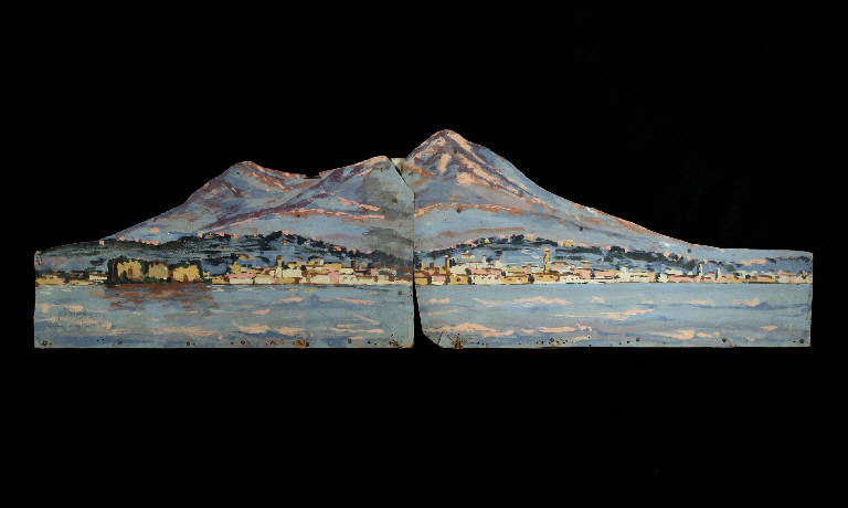 Golfo di Napoli (spezzato) - ambito emiliano (fine sec. XIX)