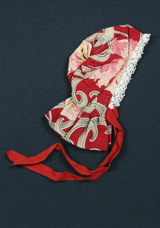 cuffia di burattino - ambito emiliano (fine sec. XIX)