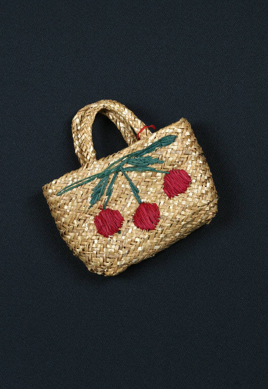 borsetta di burattino - ambito emiliano (fine sec. XIX)