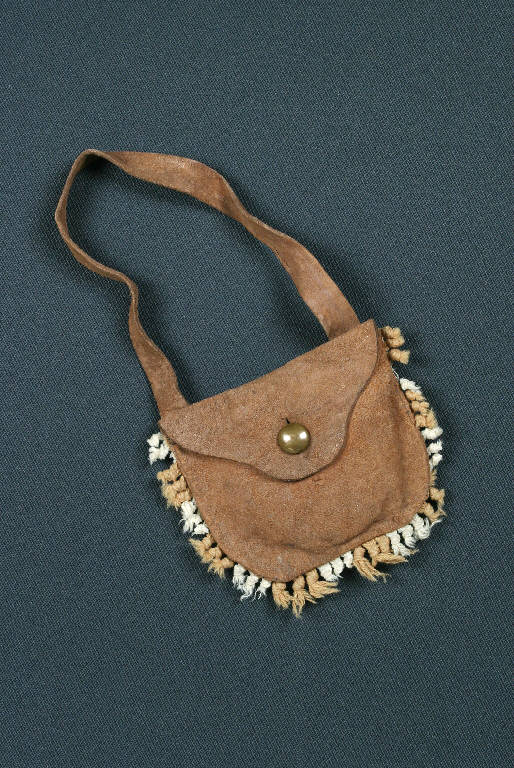 borsetta di burattino - ambito emiliano (fine sec. XIX)