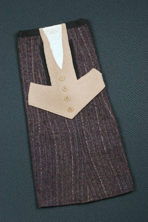 veste di burattino - ambito emiliano (fine sec. XIX)