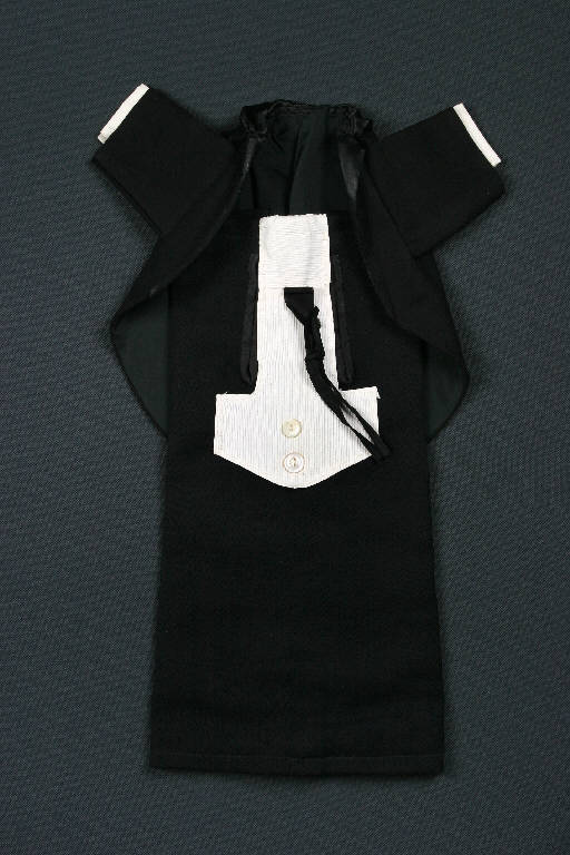 abito maschile di burattino - ambito emiliano (fine sec. XIX)