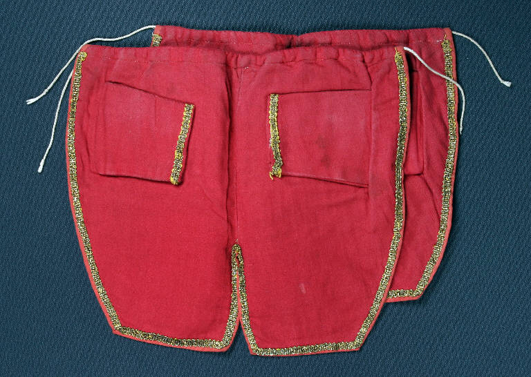 giacca di burattino - ambito emiliano (fine sec. XIX)