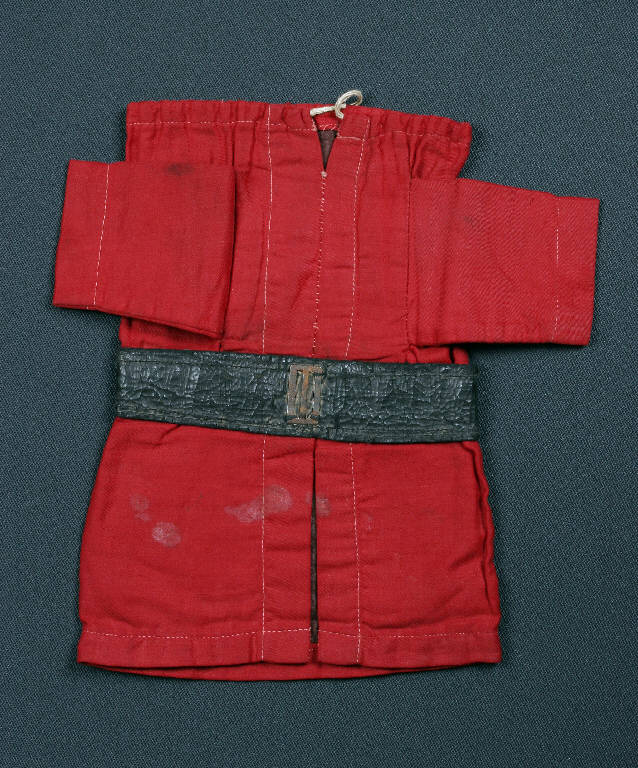 abito maschile di burattino - ambito emiliano (fine sec. XIX)