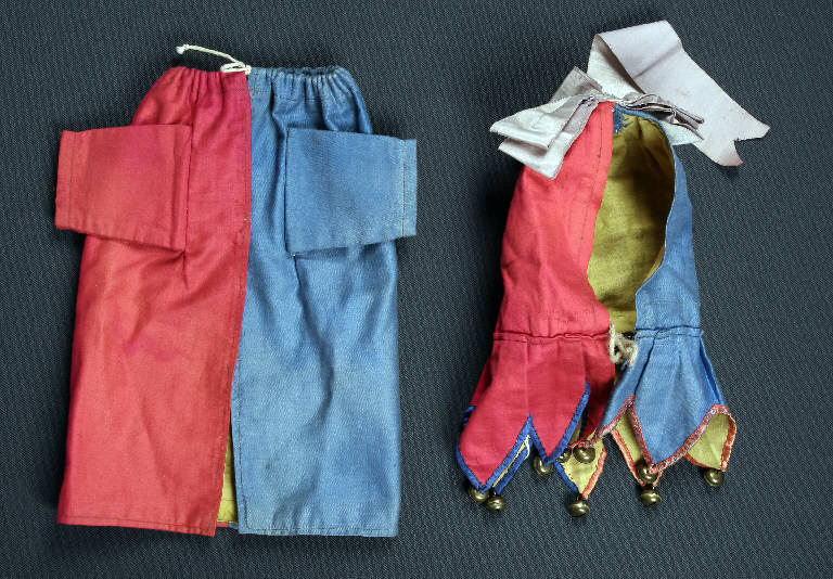 Giullare (abito maschile di burattino) - ambito emiliano (fine sec. XIX)