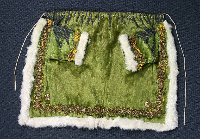 cappotto di burattino - ambito emiliano (fine sec. XIX)