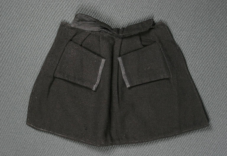 cappotto di burattino - ambito emiliano (fine sec. XIX)