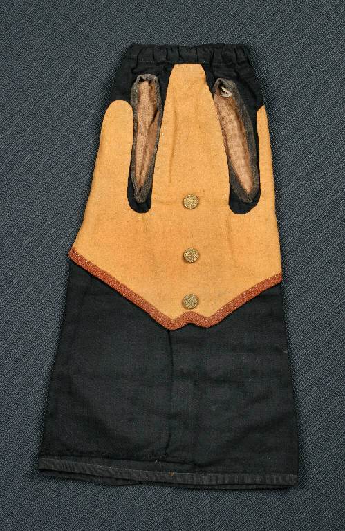 veste di burattino - ambito emiliano (fine sec. XIX)