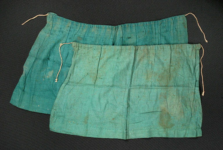 mantello di burattino - ambito emiliano (fine sec. XIX)