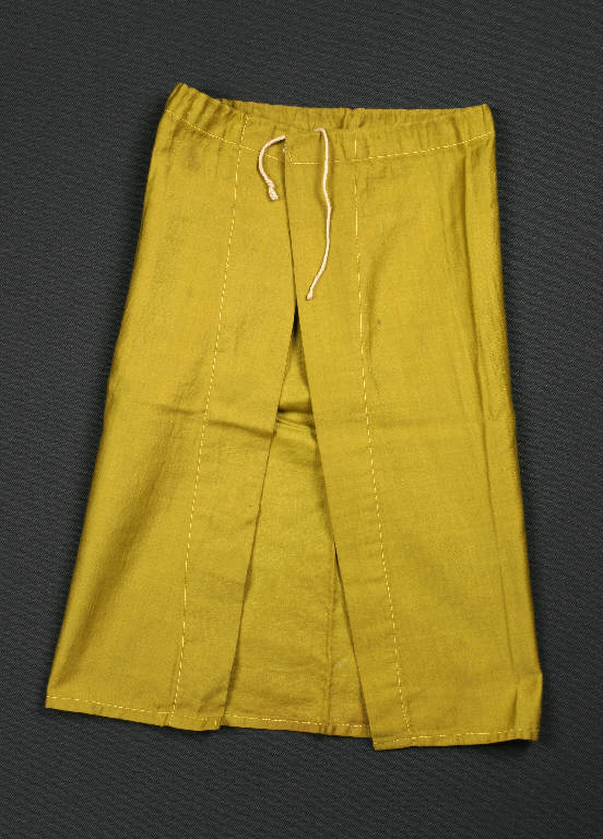 mantello di burattino - ambito emiliano (fine sec. XIX)