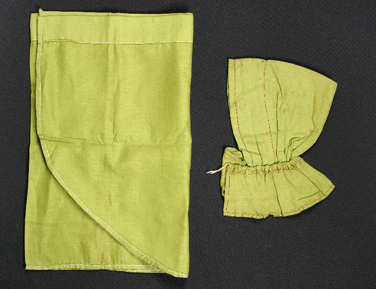 mantello di burattino - ambito emiliano (fine sec. XIX)