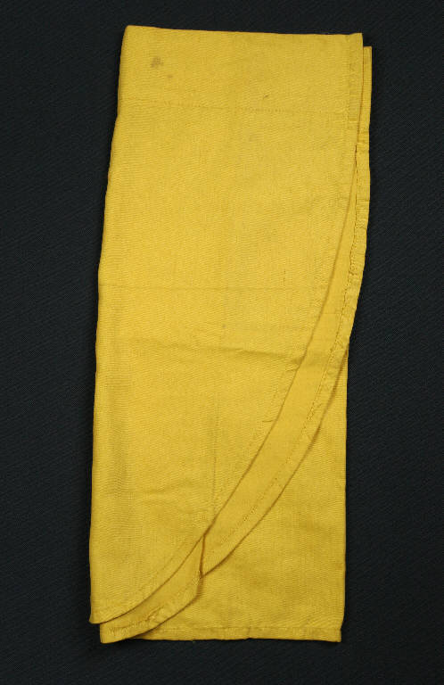 mantello di burattino - ambito emiliano (fine sec. XIX)