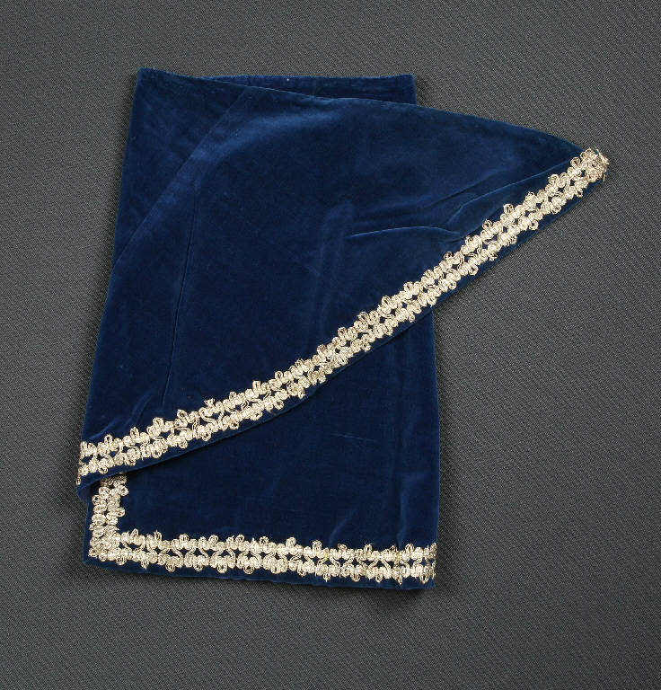 mantello di burattino - ambito emiliano (fine sec. XIX)