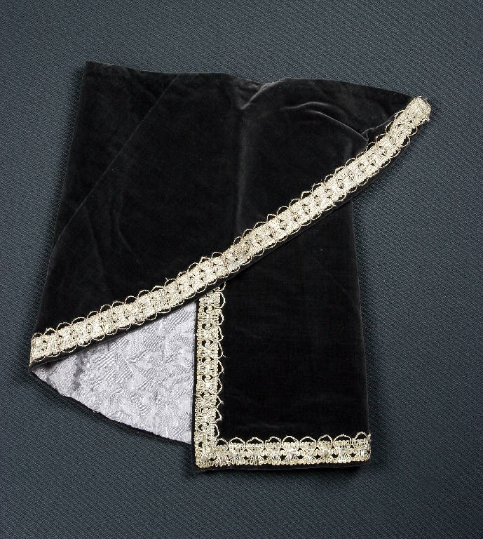 mantello di burattino - ambito emiliano (fine sec. XIX)