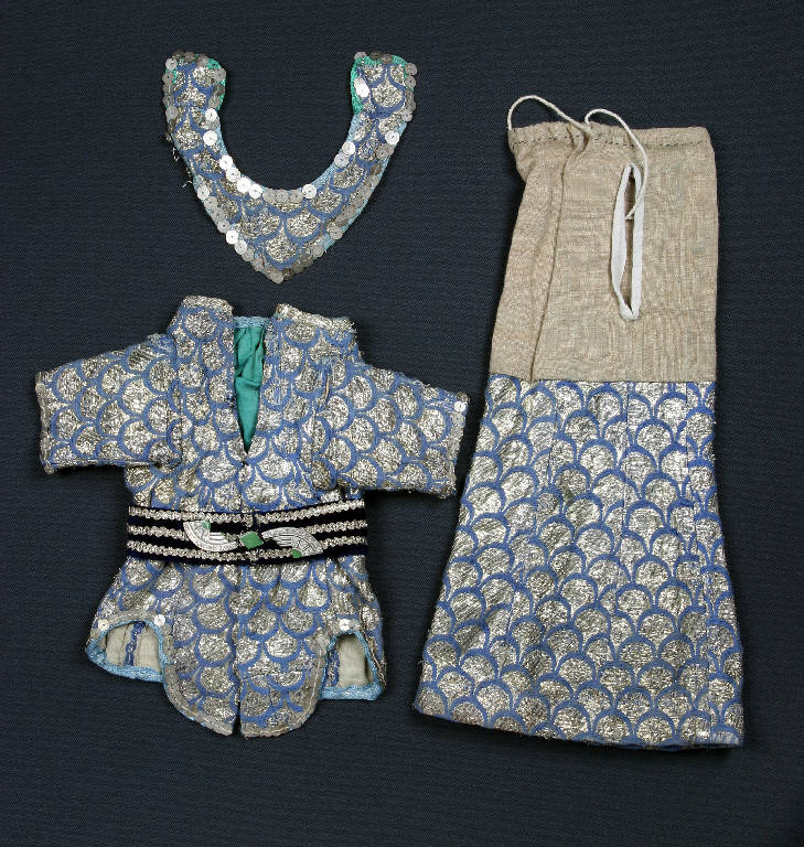 abito di burattino - ambito emiliano (fine sec. XIX)