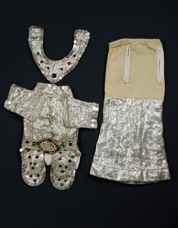 abito di burattino - ambito emiliano (fine sec. XIX)