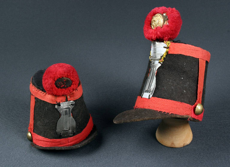 cappello di burattino - ambito emiliano (fine sec. XIX)