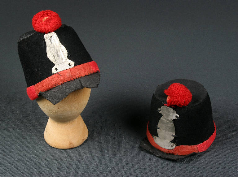 cappello di burattino - ambito emiliano (fine sec. XIX)