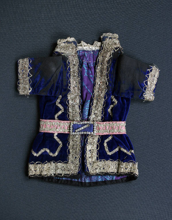 giacca di burattino - ambito emiliano (fine sec. XIX)