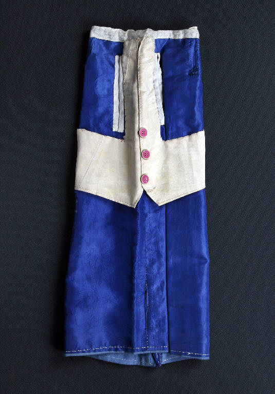 veste di burattino - ambito emiliano (fine sec. XIX)
