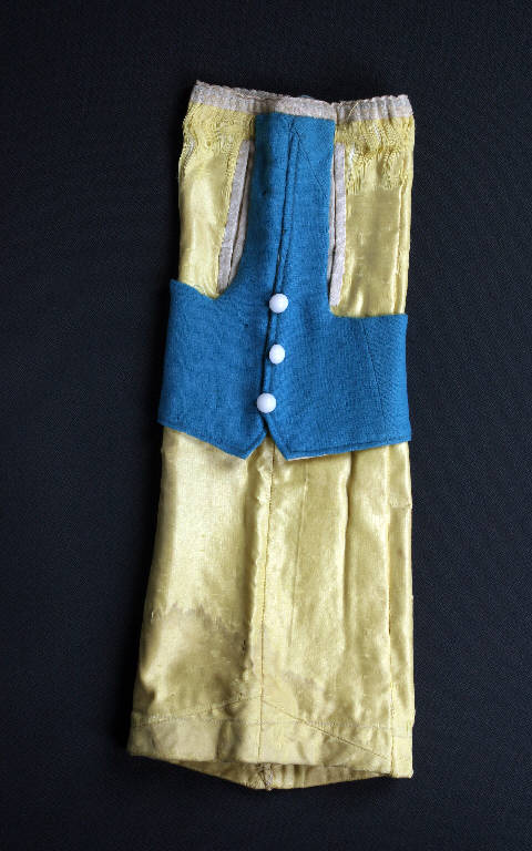 veste di burattino - ambito emiliano (fine sec. XIX)