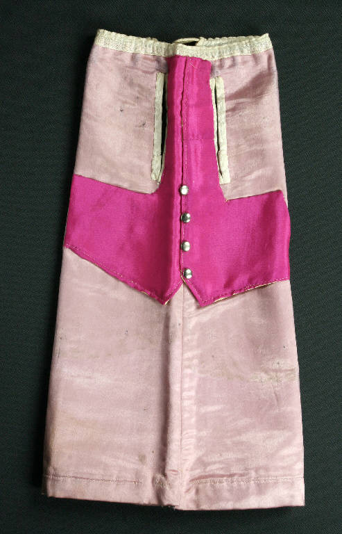 veste di burattino - ambito emiliano (fine sec. XIX)