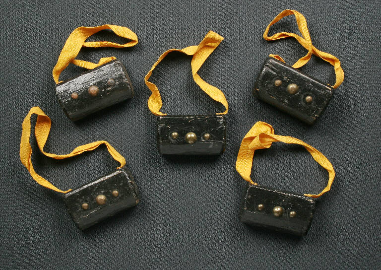 giberna di burattino - ambito emiliano (fine sec. XIX)