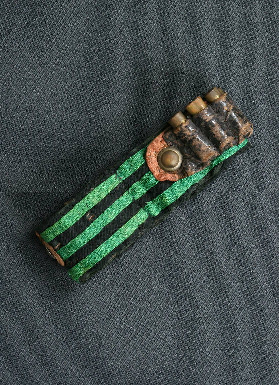 cartucciera di burattino - ambito emiliano (fine sec. XIX)