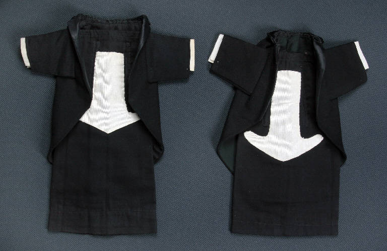 abito maschile di burattino - ambito emiliano (fine sec. XIX)