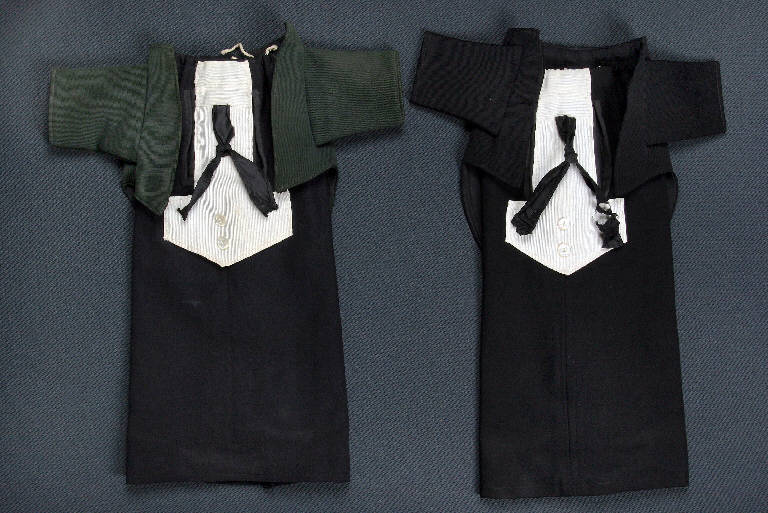 abito maschile di burattino - ambito emiliano (fine sec. XIX)