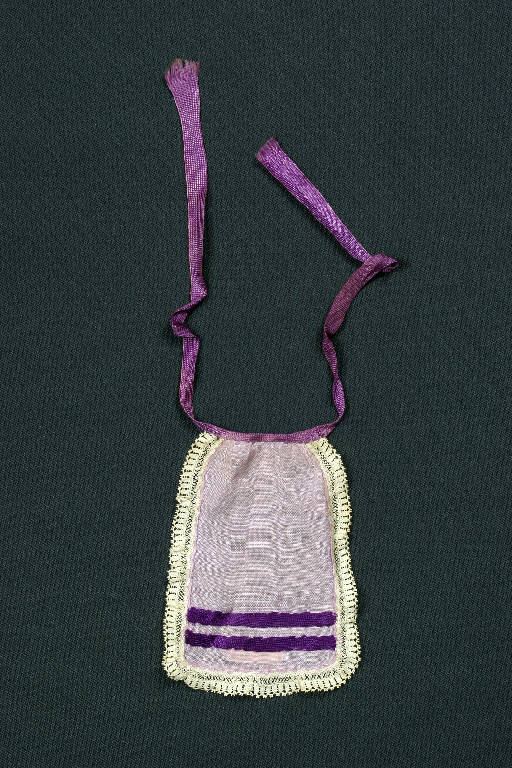 grembiule di burattino - manifattura emiliana (fine sec. XIX)