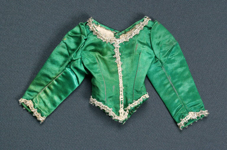 corpetto di burattino - manifattura emiliana (fine sec. XIX)