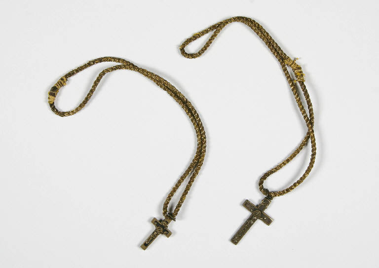 crocifisso - produzione emiliana (fine sec. XIX)