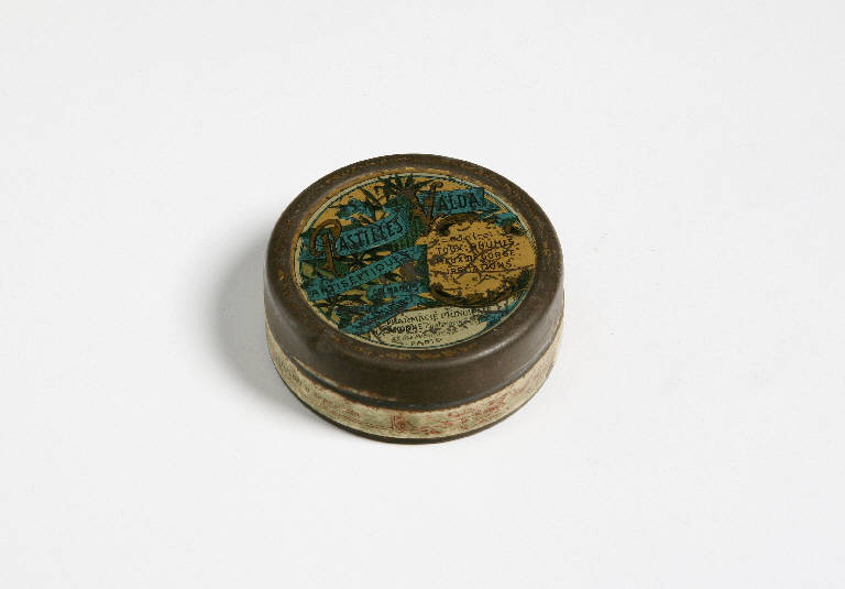 scatola con occhi di burattino - ambito emiliano (fine sec. XIX)