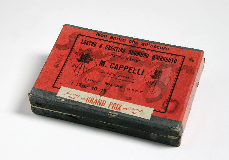 scatola con paillettes - ambito emiliano (fine sec. XIX)