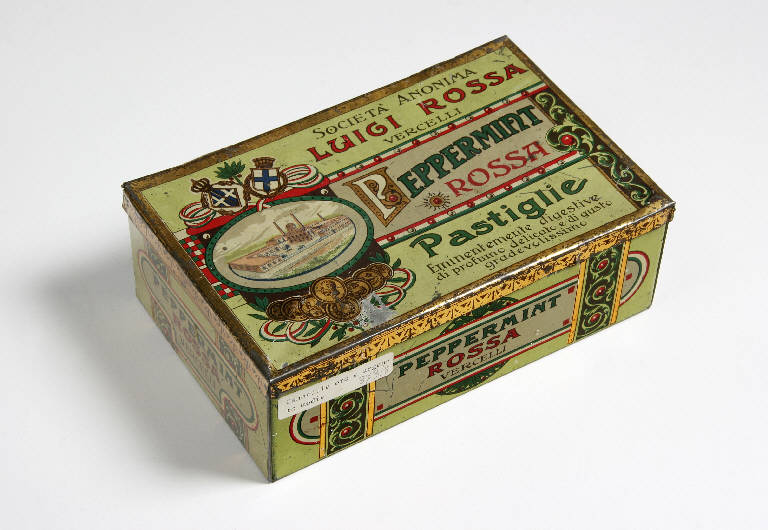 scatola con canoutilles - ambito emiliano (fine sec. XIX)