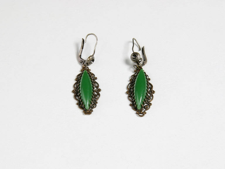 paia di orecchini - ambito emiliano (fine sec. XIX)