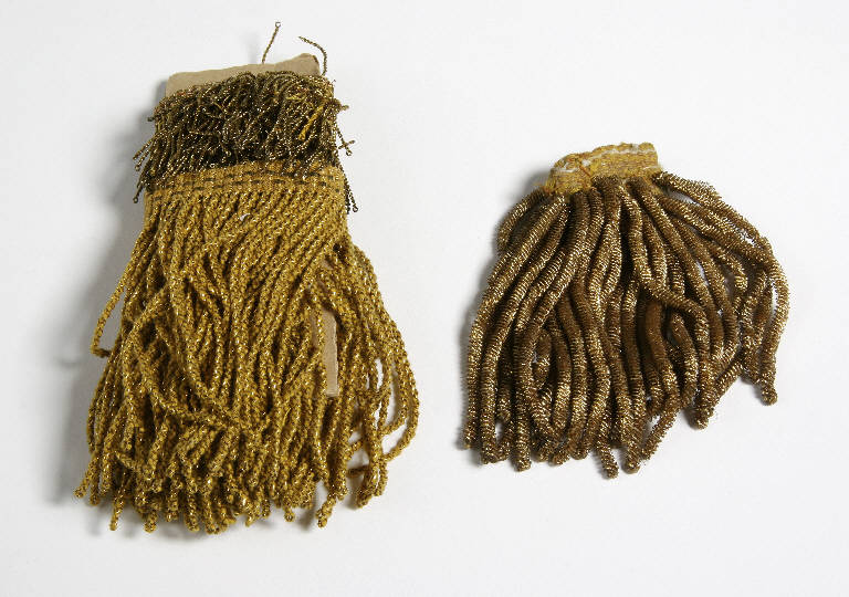 frangia di passamaneria - ambito emiliano (fine sec. XIX)