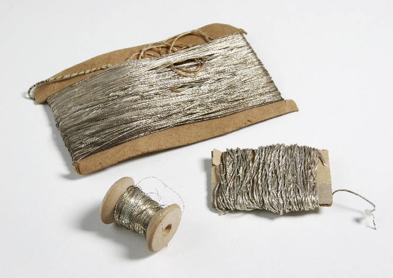 filo di passamaneria - ambito emiliano (fine sec. XIX)