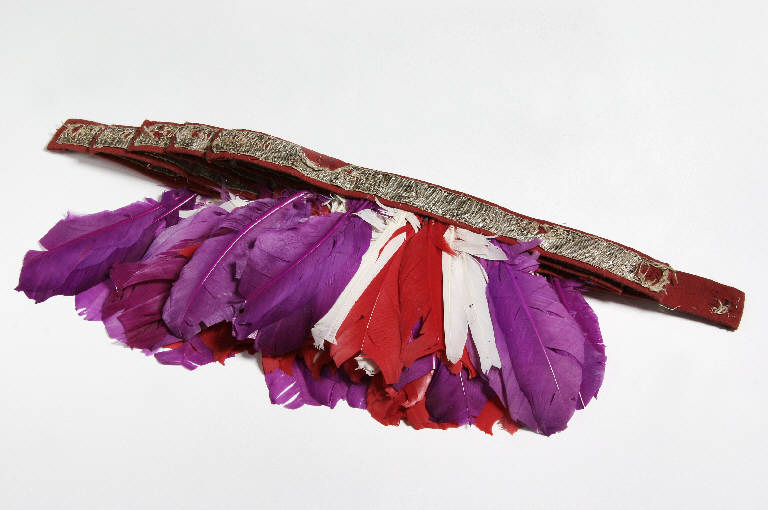 acconciatura di penne - ambito emiliano (fine sec. XIX)