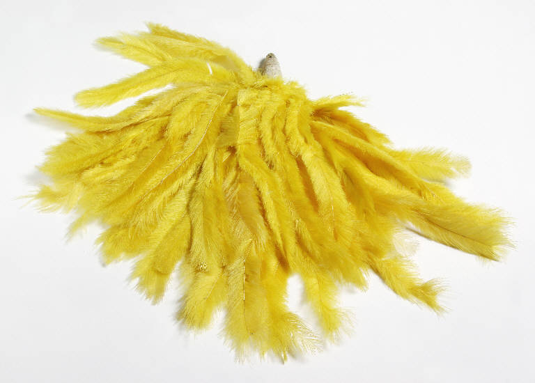 ciuffo di piume - ambito emiliano (fine sec. XIX)