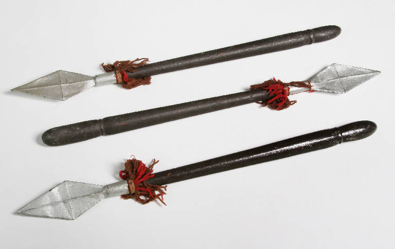 lancia di burattino - ambito emiliano (fine sec. XIX)