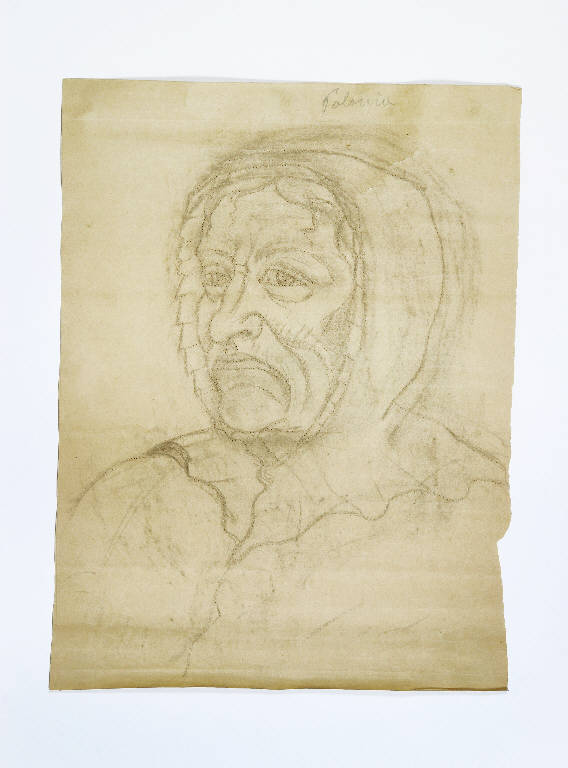 Pulonia (disegno preparatorio) - ambito emiliano (prima metà sec. XIX)