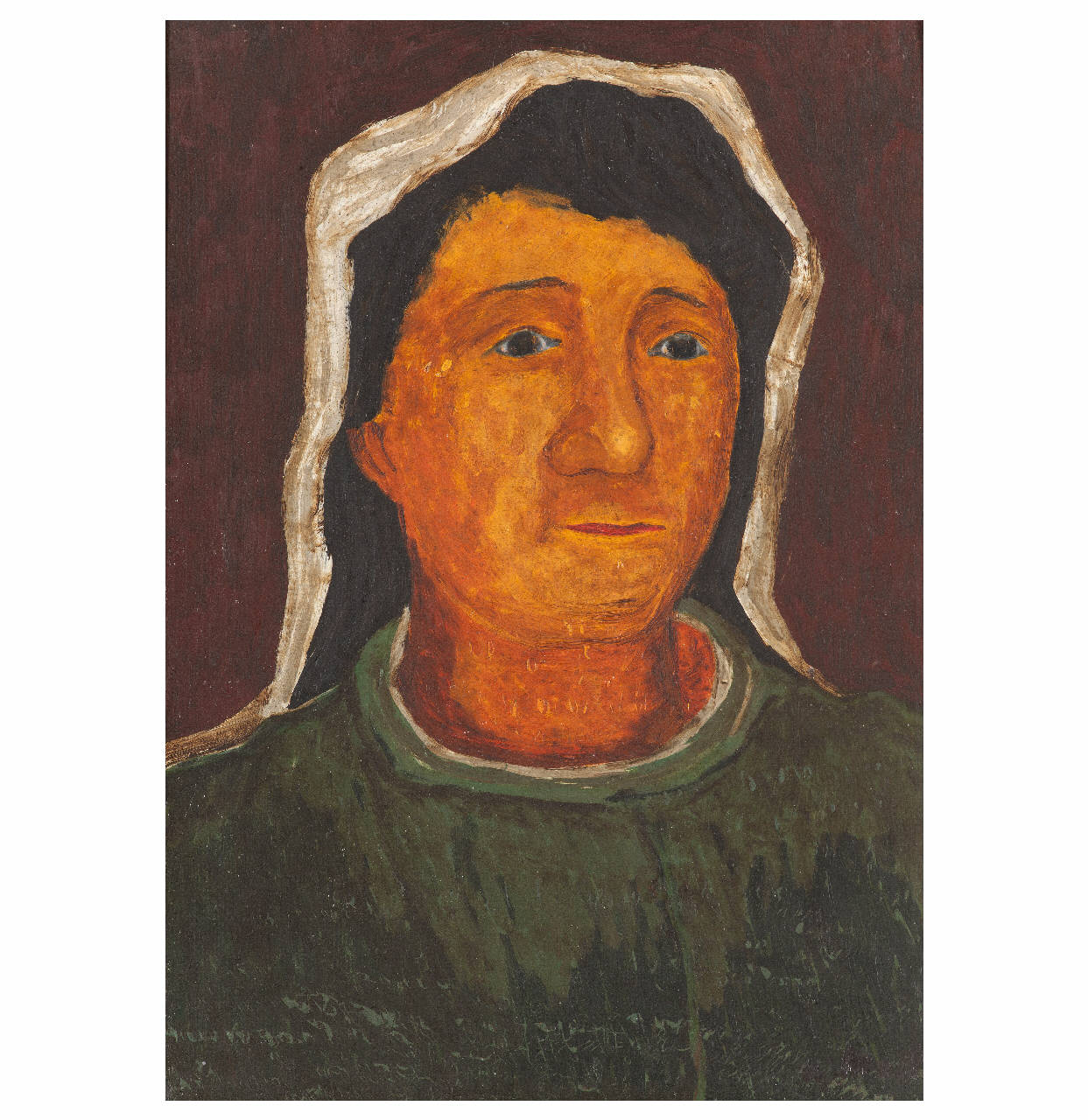 Contadina, figura femminile (dipinto) di Martini, Arturo (sec. XX)