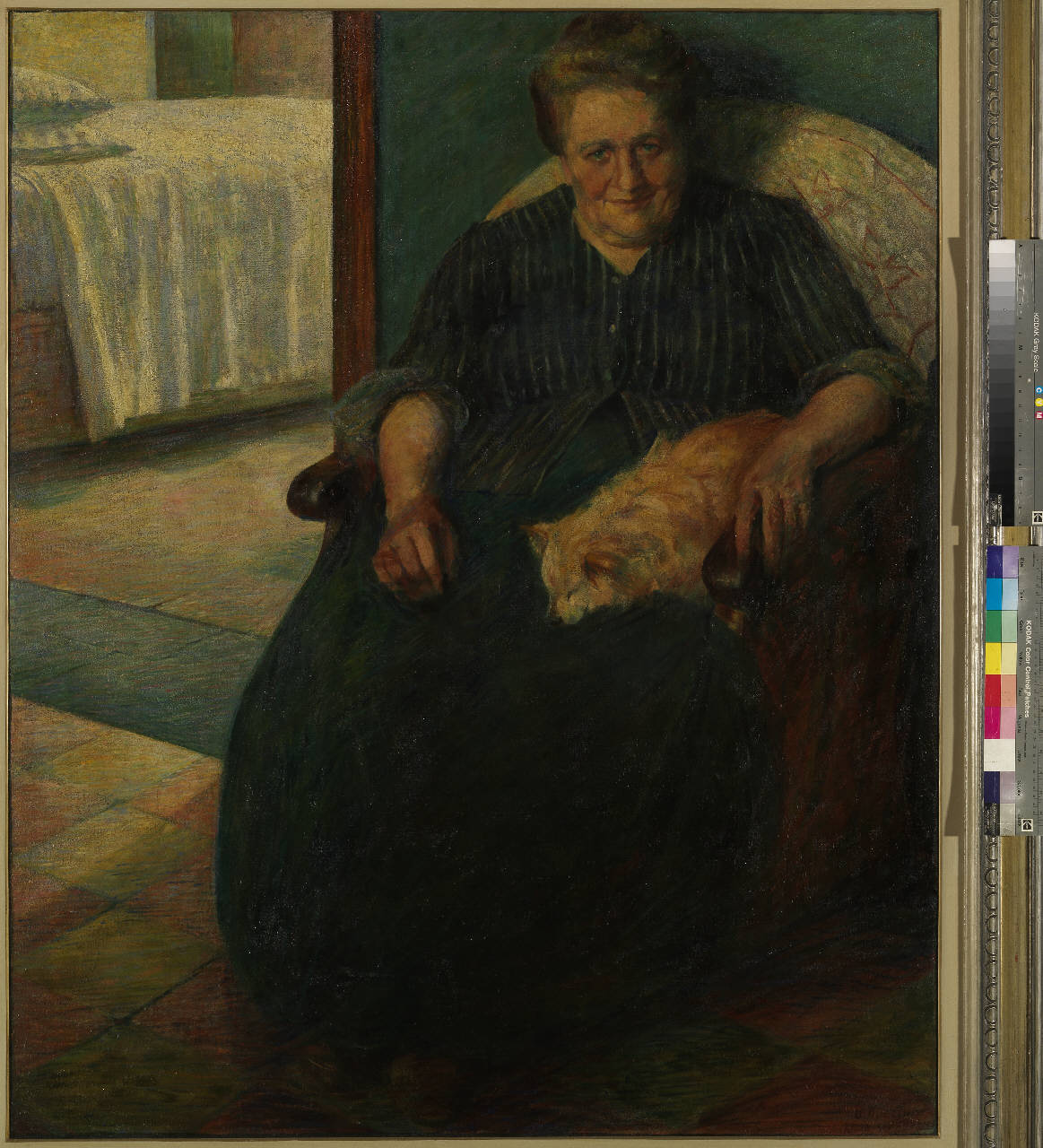La signora Virginia, Ritratto della signora Virginia (dipinto) di Boccioni, Umberto (sec. XX)
